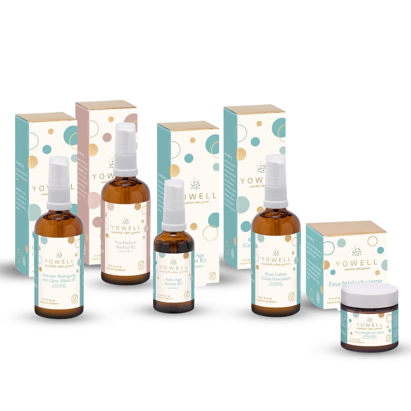 Komplettpflege/Reinigung/ Feuchtigkeit Set