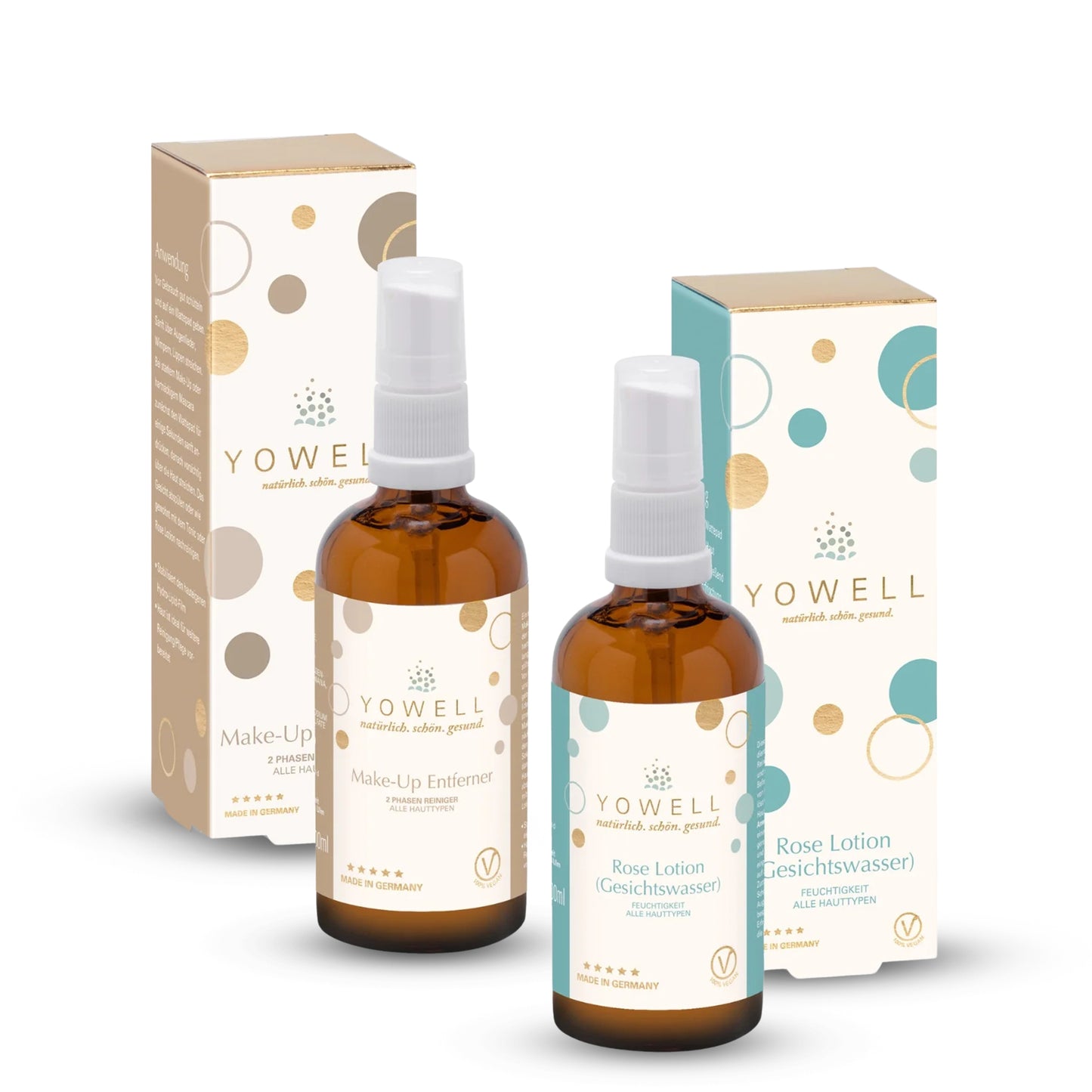 Make-Up Entferner Rose Lotion Set