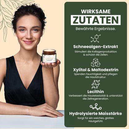 Anti-Age Maske Schneealgenmaske mit Soforteffekt