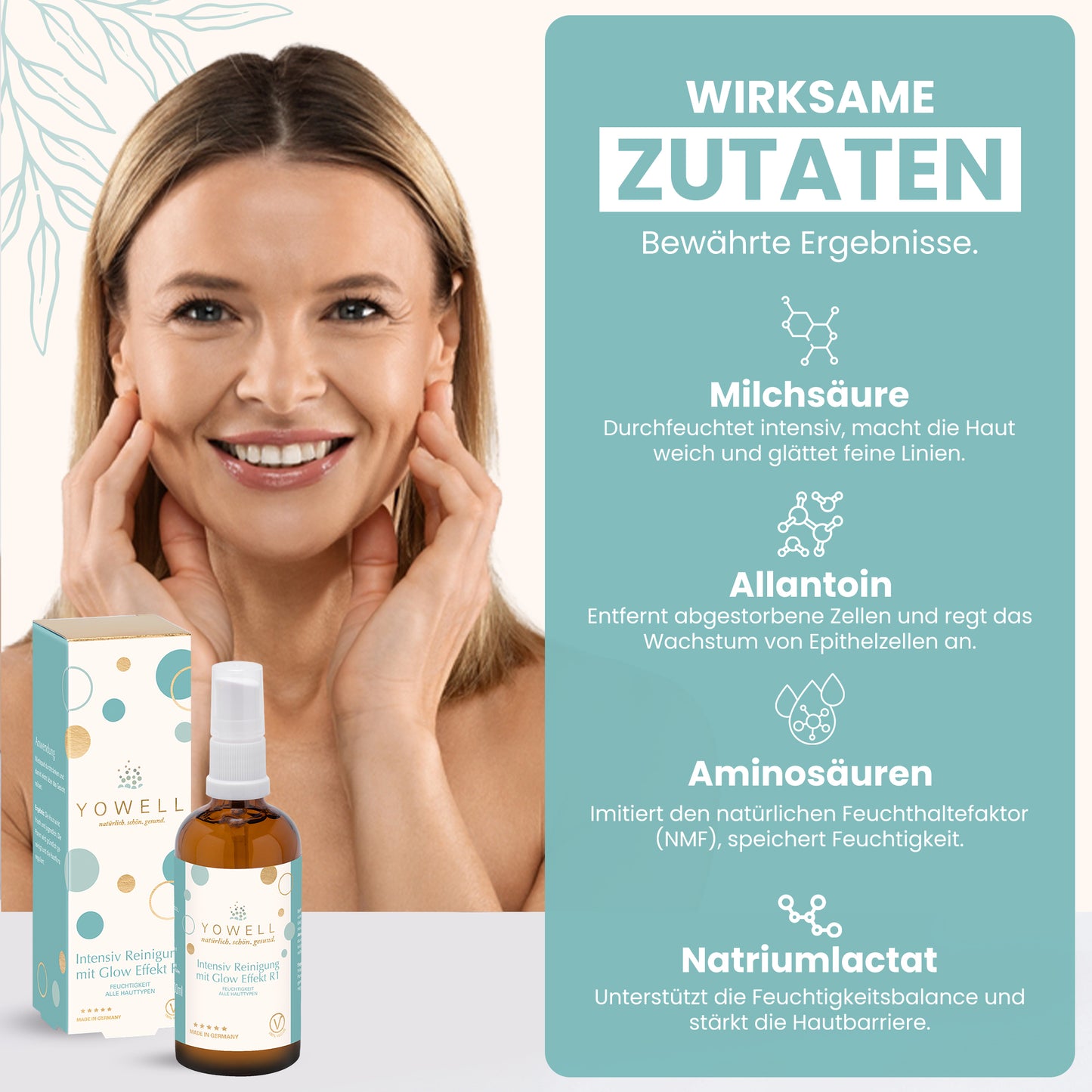 Intensiv Reinigung mit Glow Effekt R1