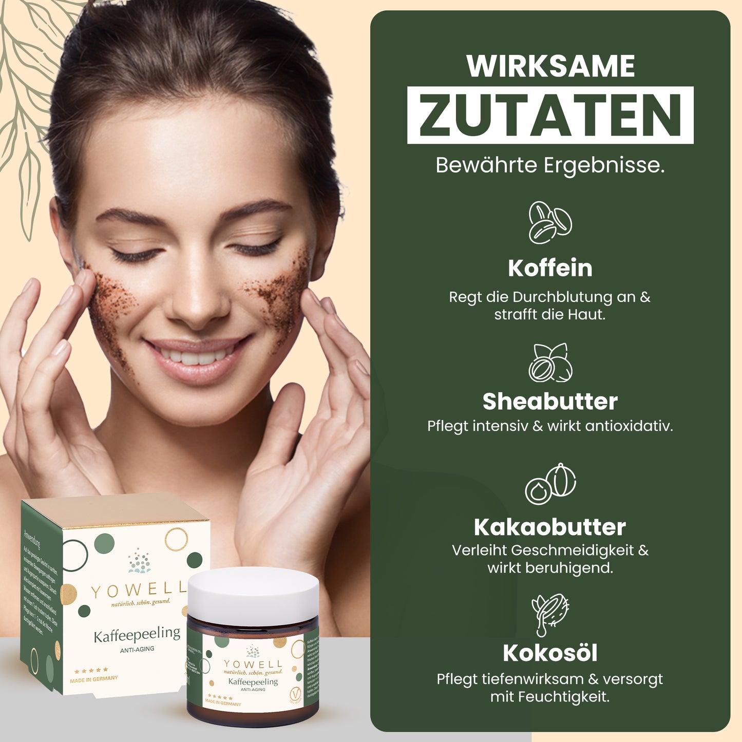 Kaffeepeeling