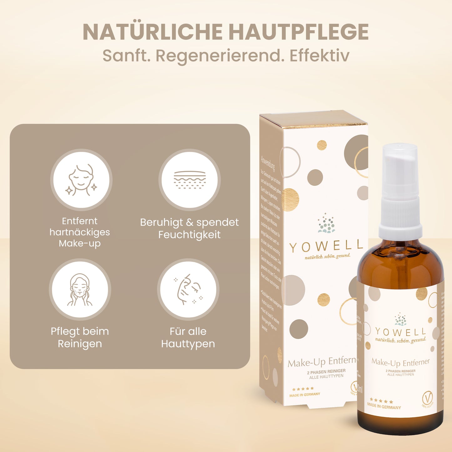 Make-Up Entferner (2 Phasen Reiniger)