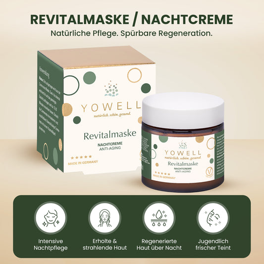 Revitalmaske/Nachtcreme