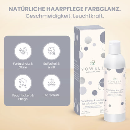 Sulfatfreies Shampoo für coloriertes Haar