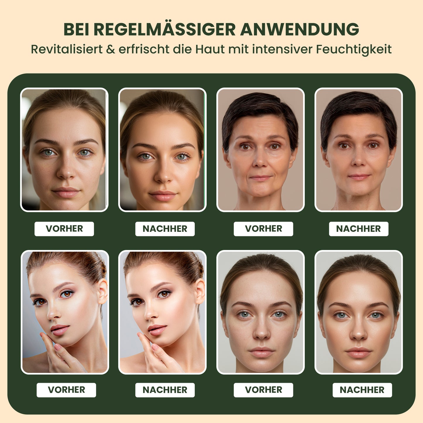 Anti-Age Maske Schneealgenmaske mit Soforteffekt