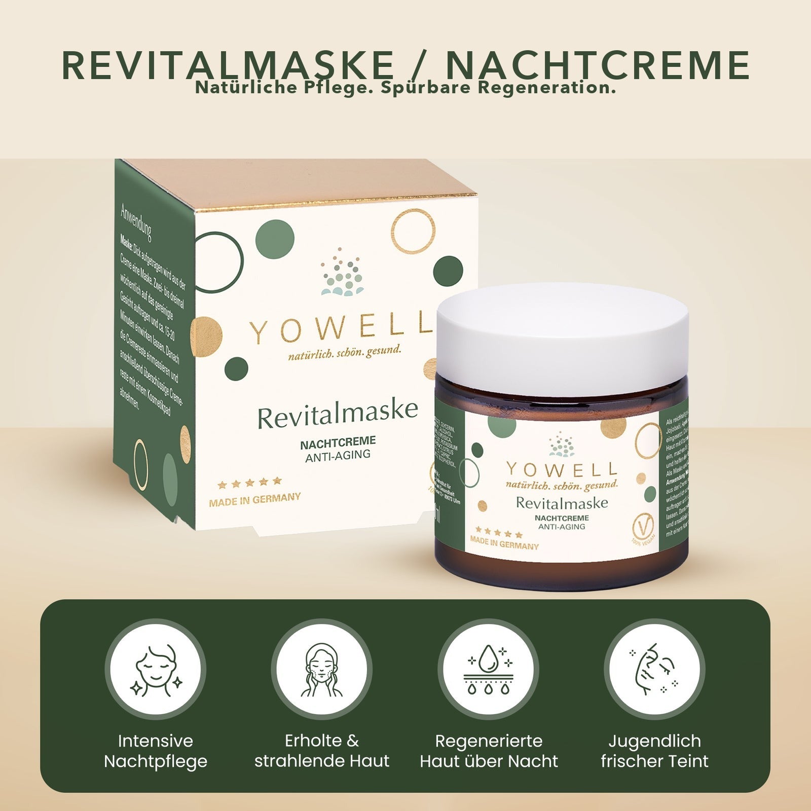 Revitalmaske/Nachtcreme