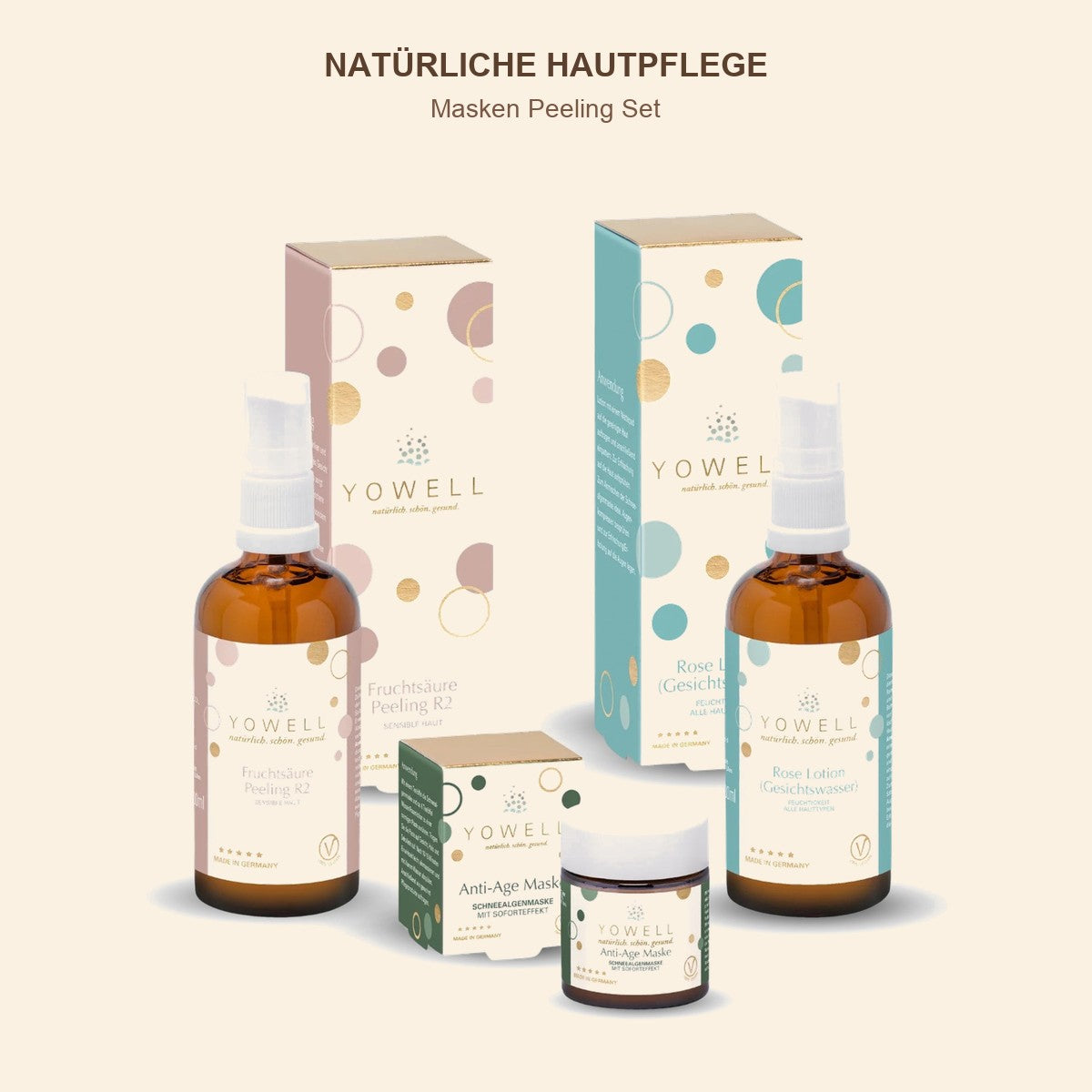 Masken Peeling Set
